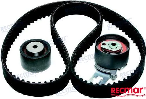 Recmar® timing belt kit Volvo Penta D3 replaces 31359568