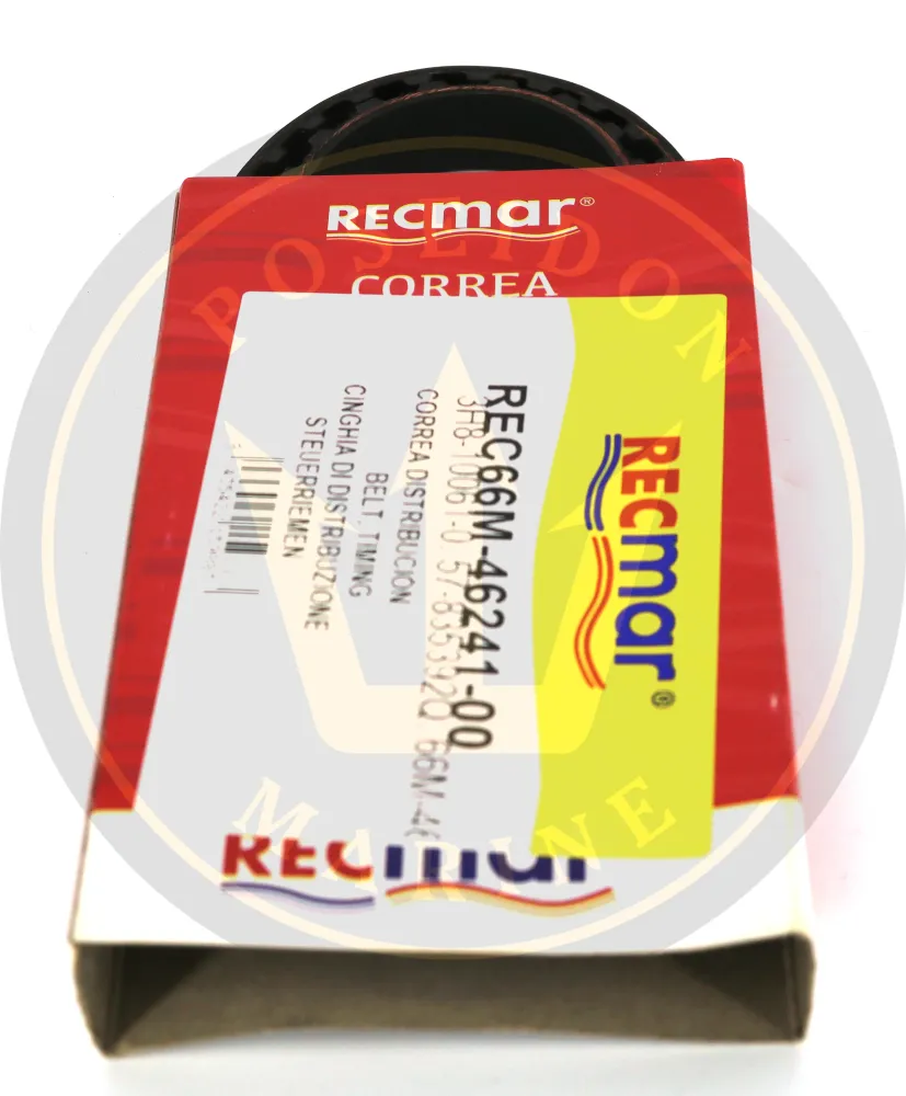 Recmar® timing belt Yamaha Parsun F9.9C/FT9.9D/F15A outboards 66M-46241-00