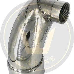 Sedilmare® Stainless Steel Elbow Volvo Penta D63 D71 D73 D74 3830988