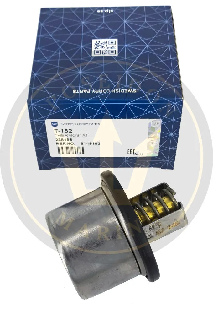 SLP® Thermostat kit 180°F Volvo Penta D4 D6 TAMD63 TAMD122 8149182