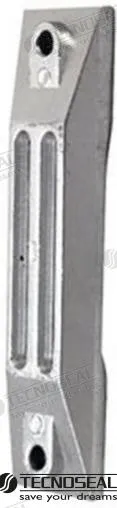 Tecnoseal® aluminum Bar anode Honda outboards BF 25HP-50HP 06411-ZV5-000