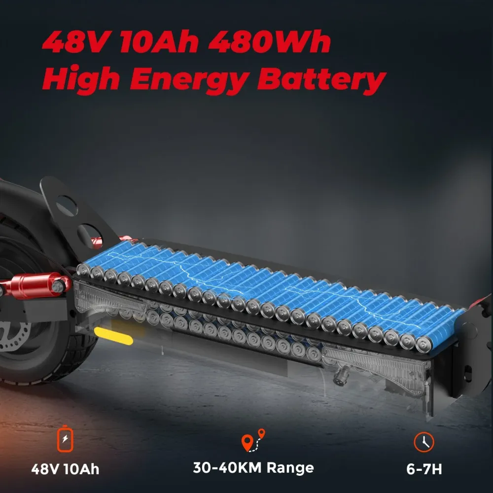 iScooter iX3 električni skuter 800W sklopivi terenski električni skuter