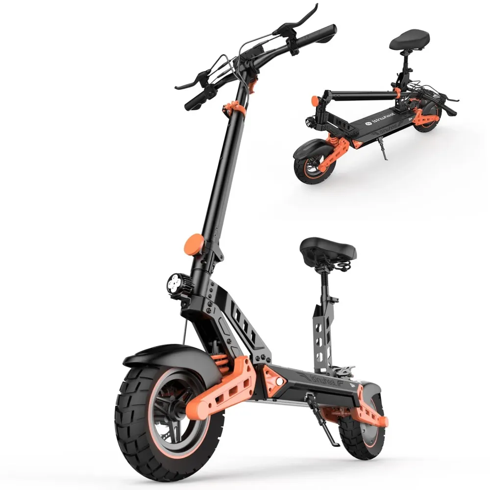 D2Plus električni skuter 1000W sklopivi terenski, domet 60-65 km, snaž motor iSinwheel