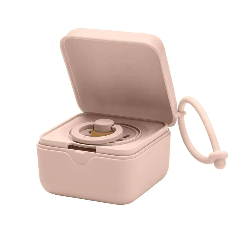 BIBS Accessories Pacifier Box - Sutteboks m. Plads til 3 Sutter - Blush