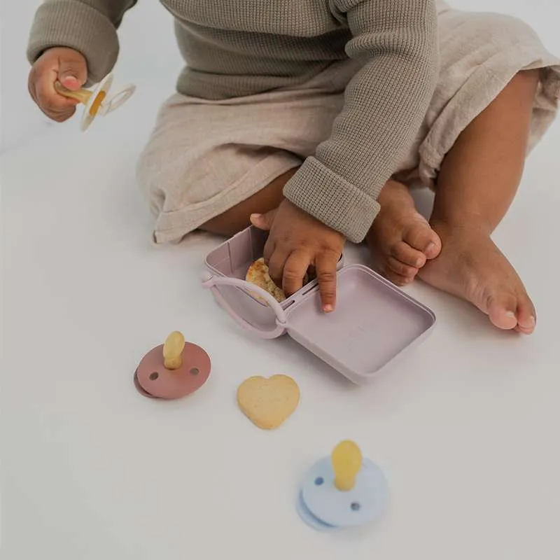 BIBS Accessories Pacifier Box - Sutteboks m. Plads til 3 Sutter - Blush