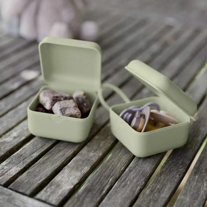 BIBS Accessories Pacifier Box - Sutteboks m. Plads til 3 Sutter - Blush