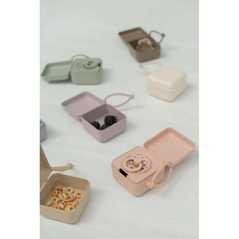 BIBS Accessories Pacifier Box - Sutteboks m. Plads til 3 Sutter - Woodchuck