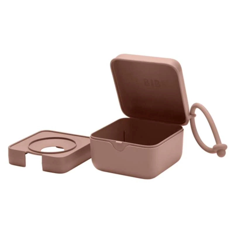 BIBS Accessories Pacifier Box - Sutteboks m. Plads til 3 Sutter - Woodchuck