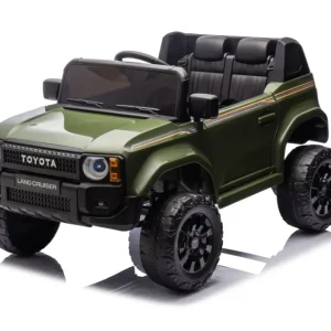 Licencirani auto na akumulator Toyota Land Cruiser PRADO 4x4 - tamno zeleni