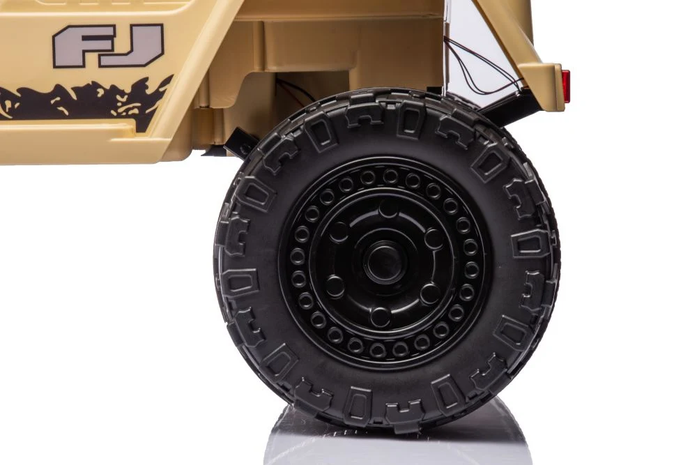 Licencirani auto na akumulator Toyota FJ White 4x4 - khaki