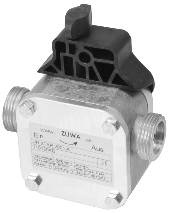 UNISTAR 2001- Impellerpumpe mit Adapter für Bohrmaschine (ZUWA 111111100AB)