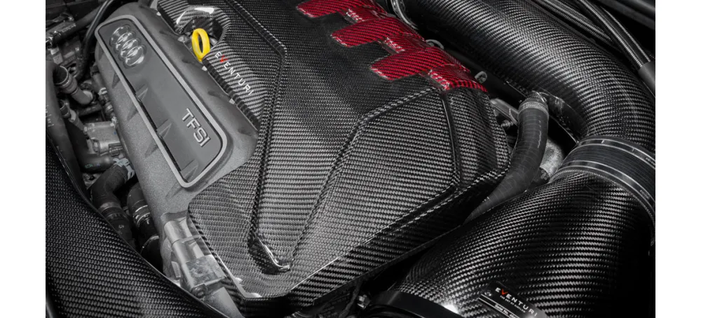 Eventuri Karbonska vlakna Poklopac motora Audi RS3/TTRS/RSQ3 2.5TFSI 400KS