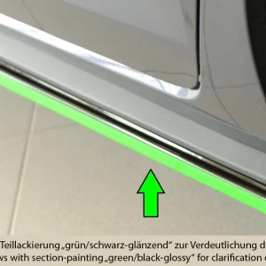 Rieger bočne suknje VW Polo GTI AW 2017+ - visokosjajna crna