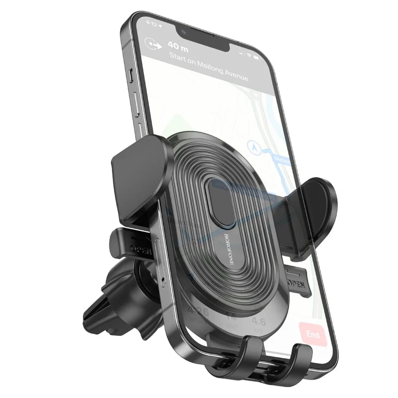 BOROFONE AUTO DRŽČ BH84 EXPERIENCE ZA VENTILACIJSKU REŠETKU CRNI