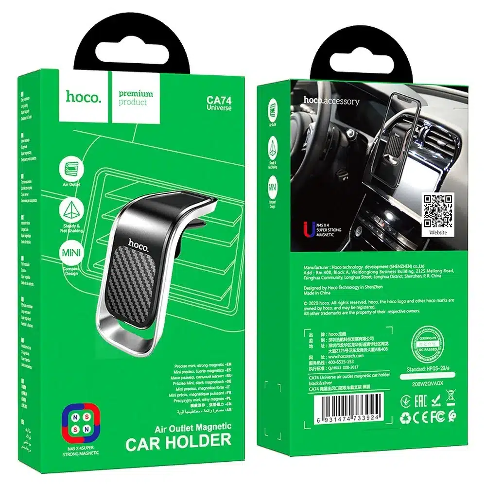 HOCO magnetni auto držč za ventilacijsku rešetku CA74
